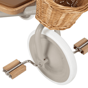 Banwood Dreirad Beige von vorne