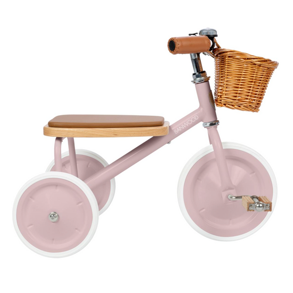 Tricycle Banwood rose poudré