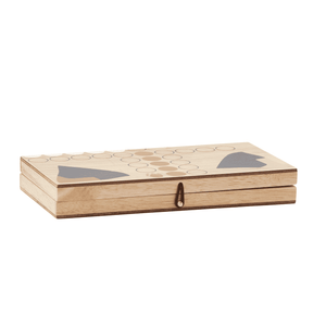 Holzfiguren des Brettspiels Neo von Kids Concept im Detail