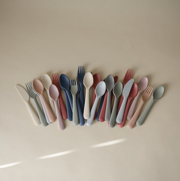 Kinderbesteck-Set Twilight Blue