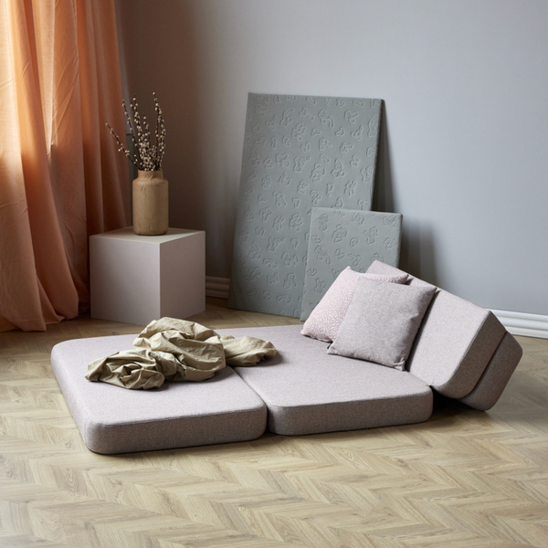 KK Faltbares Spielsofa - Rosé w. Rosé