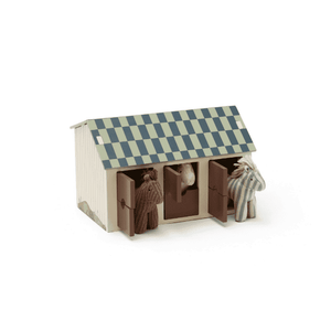 Kids Concept Holz-Pferdestall – Spielszene im Kinderzimmer