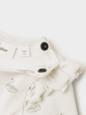 Lil'Atelier Langarm-Body Swan – Seitenansicht