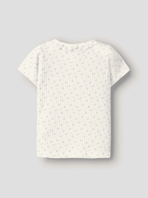 Lil'Atelier T-Shirt Coconut Milk – Rückansicht