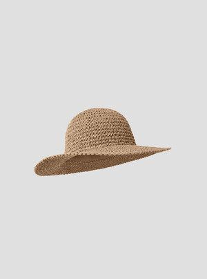 Lil'Atelier Strandhut Oxford Tan – Seitenansicht