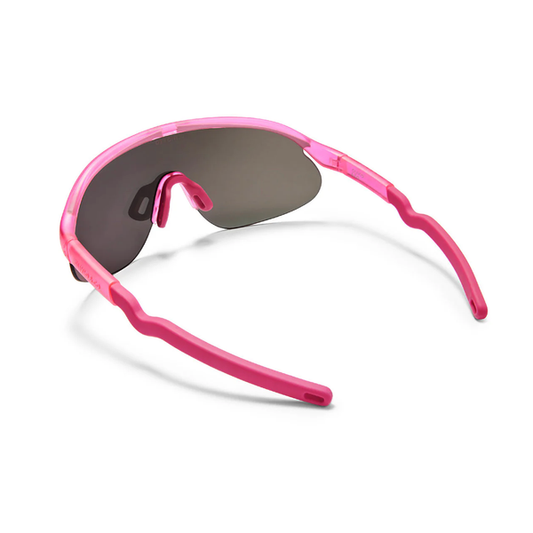 Junior Half-Rim Sport Sunglasses Flamingo Pink