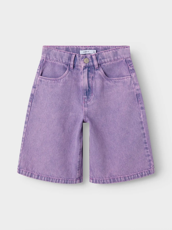 Jeans Long Shorts Orchid Overdyed