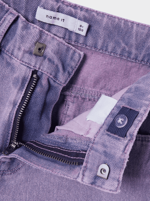 Name it Jeans-Long-Shorts Orchid, Detailansicht