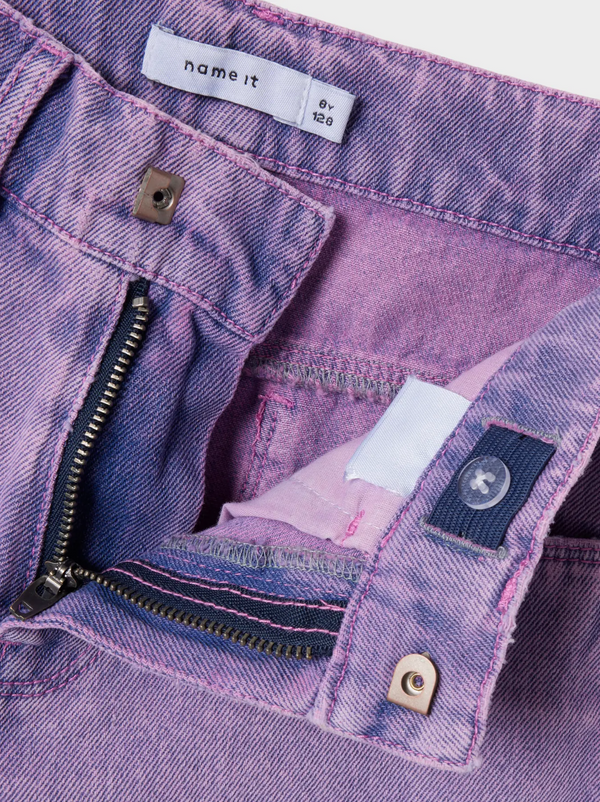 Jeans Long Shorts Orchid Overdyed
