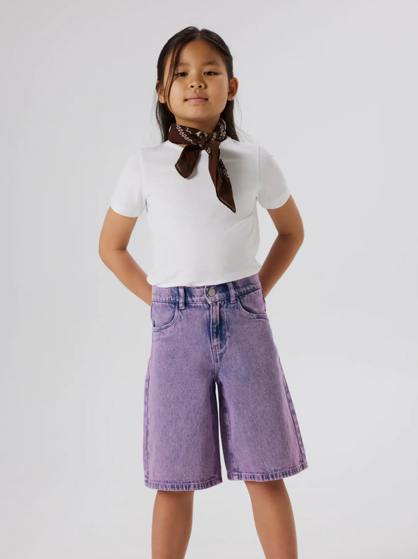 Jeans Long Shorts Orchid Overdyed