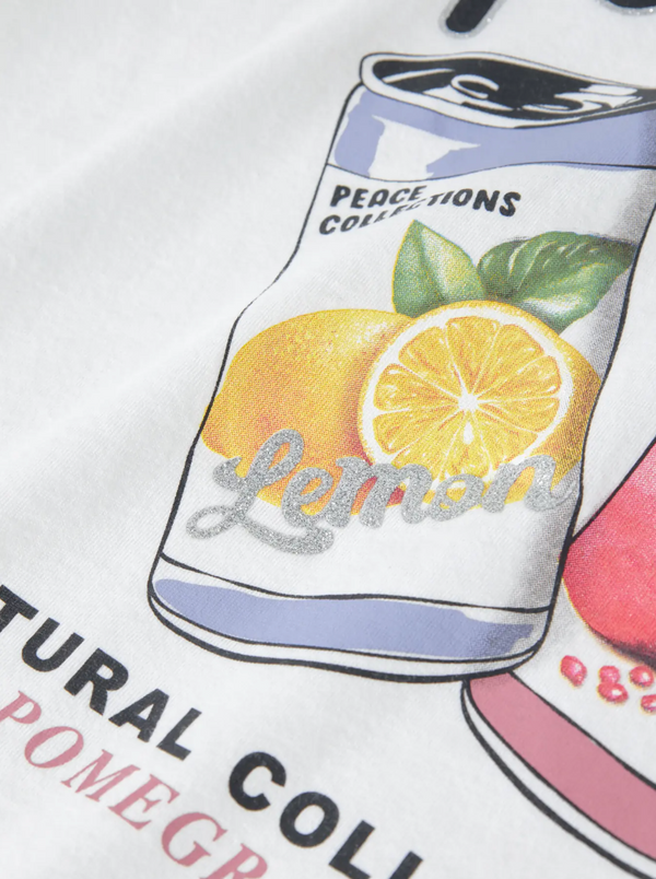 T-Shirt Bright White Tropic Haven