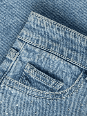 Name it Jeans-Shorts Rhine mit funkelnden Details
