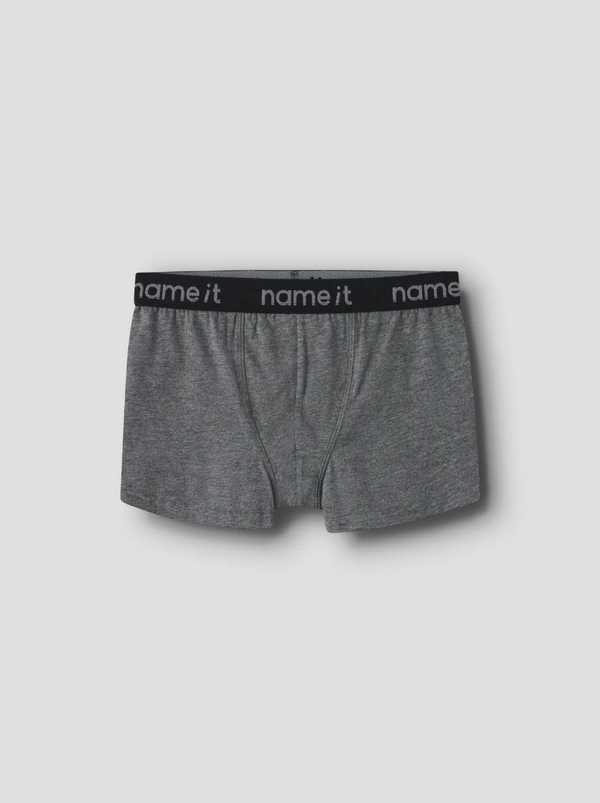 3-Pack Boxershorts Tea Leaf / Dark Grey Melange
