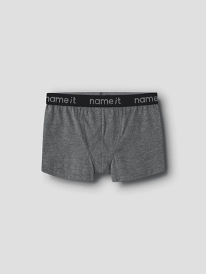 Name it Boxershorts Dark Grey Melange, Detail