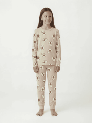 Name it Pyjama Oatmeal Avocado, Musterdetail