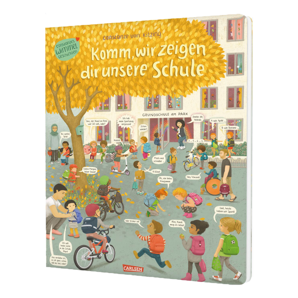 Wimmelgeschichten "Komm, wir zeigen dir unsere Schule"