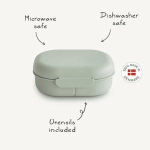Verschluss der Mushie Lunchbox im Detail
