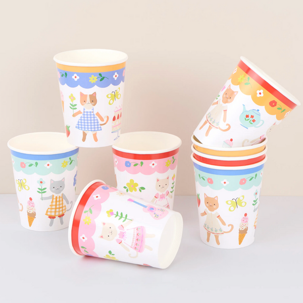 Gobelets de fête Kitten Club (8x)