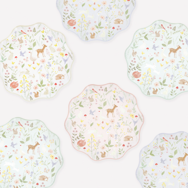 Partyteller Little Animals (8x)