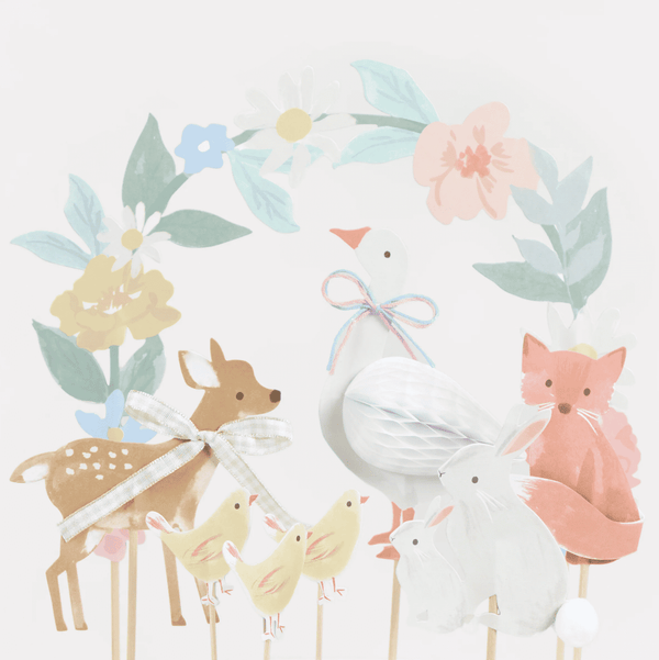 Little Animals Cake Topper