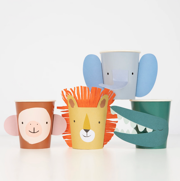 Tierparade Partybecher (8x)