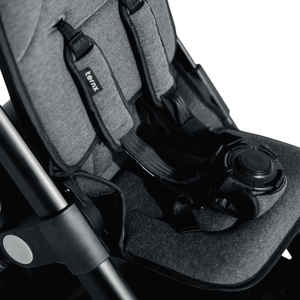 TernX Carry On Reisekinderwagen Schwarz Rückansicht