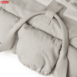 Sebra Bettnestchen Morning Beige Melange mit Baby