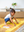 Kinder-Yogamatte Luka der Leopard