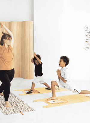 YOGITIER Wild Leo Yogamatte Gesamtansicht