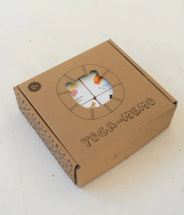 Yoga-MEMO aus Holz