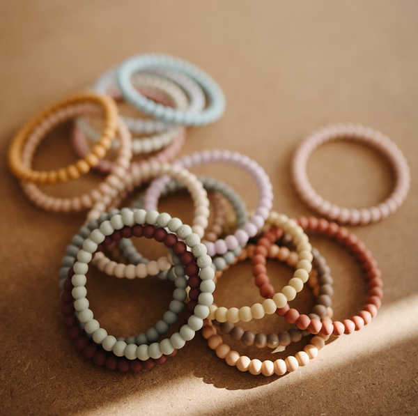 Anneau de dentition bracelet Sauge sclarée/Toscane/Sable du désert
