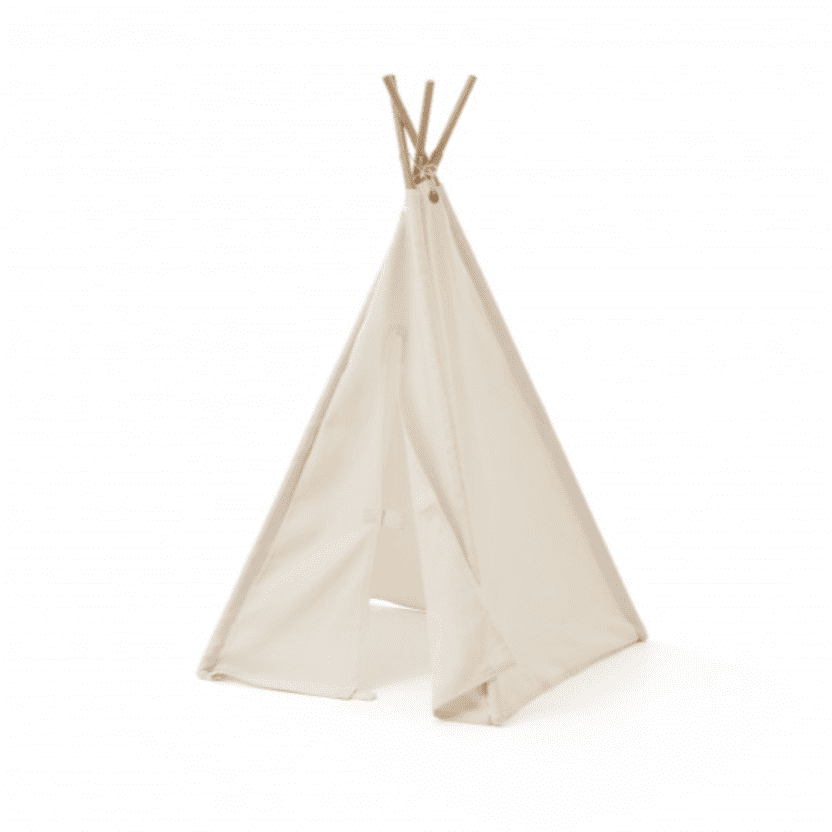 Kids Concept Tipi-Zelt Off White (75 cm) – Gesamtansicht