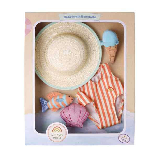 Dinkum Doll Strand-Outfit Set Boardwalk Beach