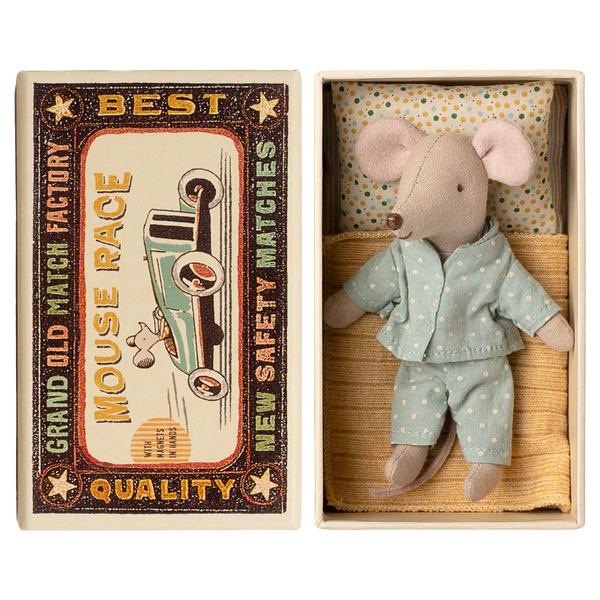 Little Brother Mouse in Matchbox 