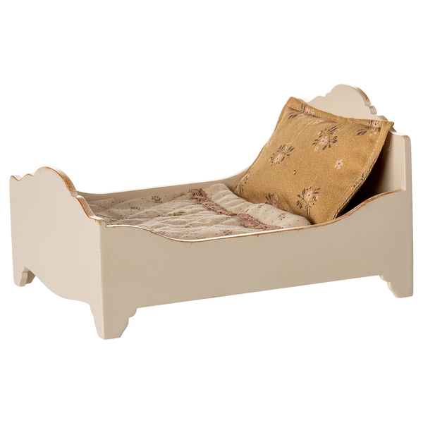 Holzbett Maus Creme