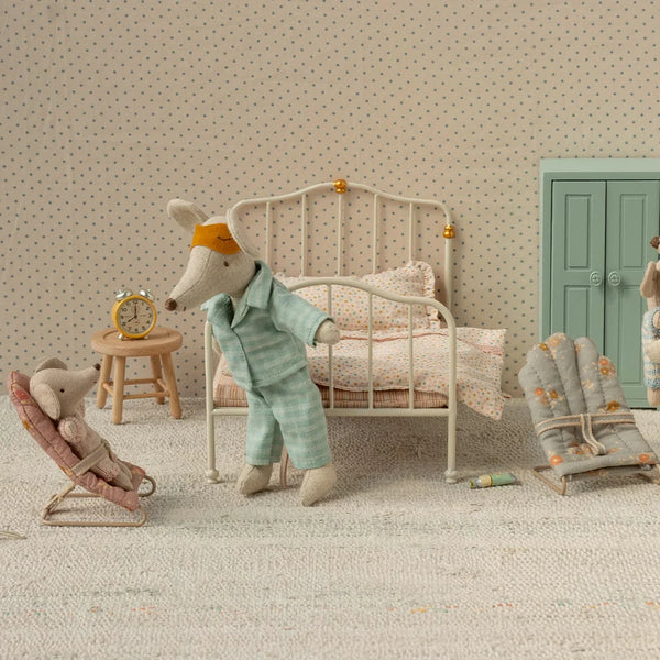 Pyjama Papa Souris, menthe/sable 