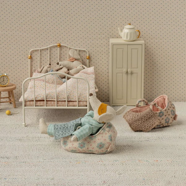 Sac de transport pour bébé souris rose 