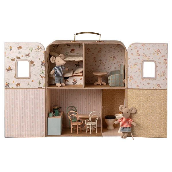 SuitCasa Kleine Schwester & Bruder Maus
