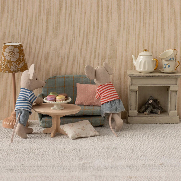 Oval Coffee Table Mouse Natural 