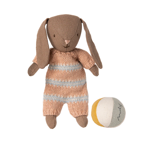 Hasen-Set Micro Braun Dusty Rose