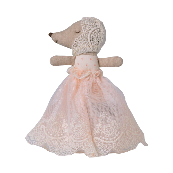 Baby Mouse in Powder Dress
