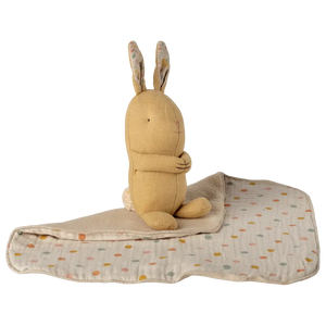 Maileg Lullaby Hase Mini Cremegelb aus weichem Stoff