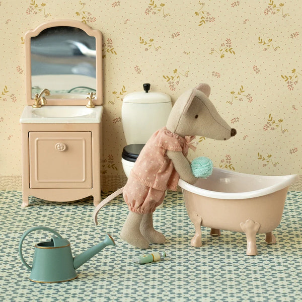 Badewanne Maus Rose