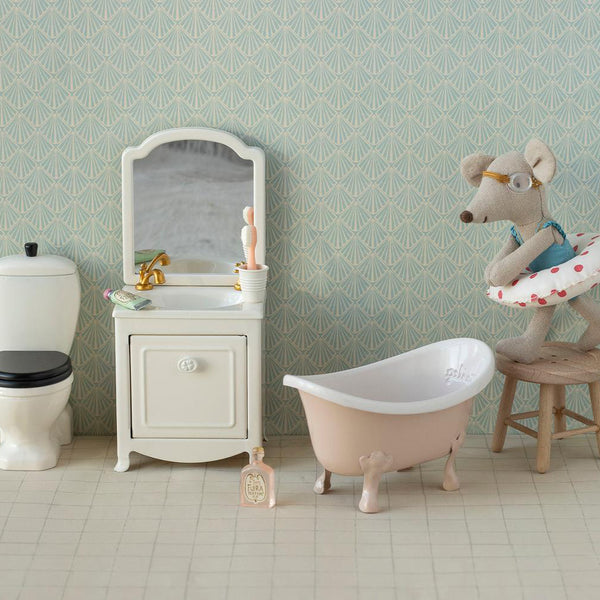 Badewanne Maus Rose