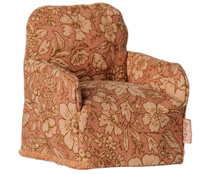 Maileg Klappstuhl für Mäuse mit Blumen-Motiv