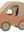 Maileg Fahrer-Maus Kleine Schwester passend zum Maileg Mausauto