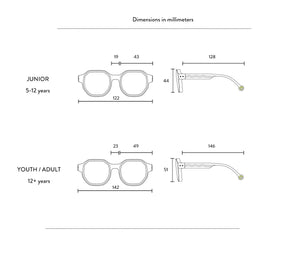 Olivio&Co. Junior #D Sonnenbrille Shell Purple getragen