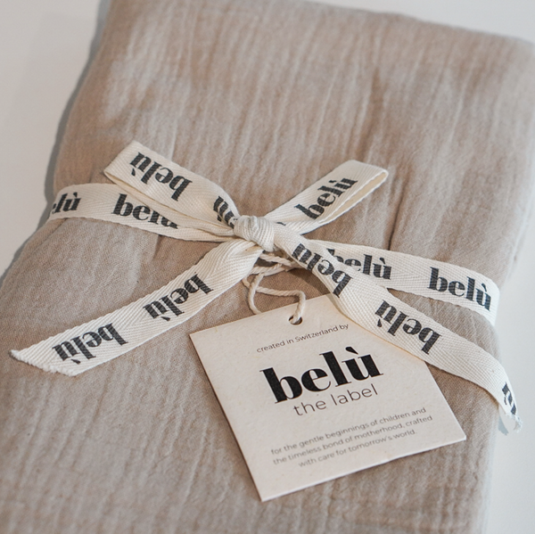 Musselin Swaddle Natural