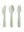 Children's cutlery set Sage