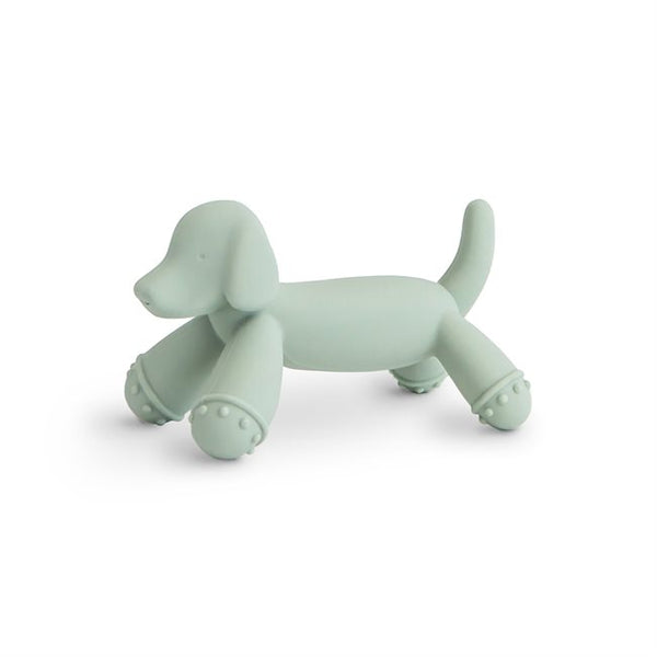 Dog figure teething ring